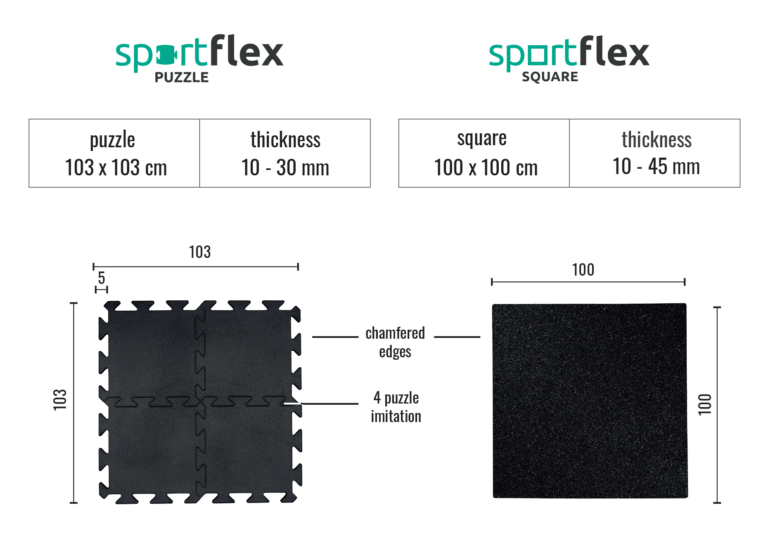 Sportflex - dimensions